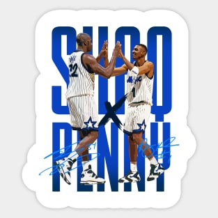 Shaq x Penny Sticker